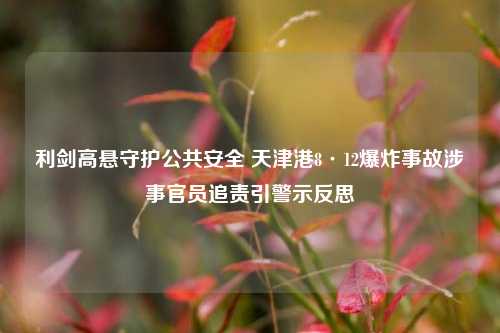 利剑高悬守护公共安全 天津港8·12爆炸事故涉事官员追责引警示反思