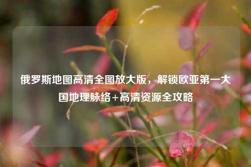 俄罗斯地图高清全图放大版，解锁欧亚第一大国地理脉络+高清资源全攻略