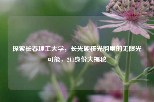 探索长春理工大学,长光硬核光韵里的无限光可能,211身份大揭秘