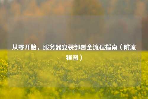 从零开始，服务器安装部署全流程指南（附流程图）