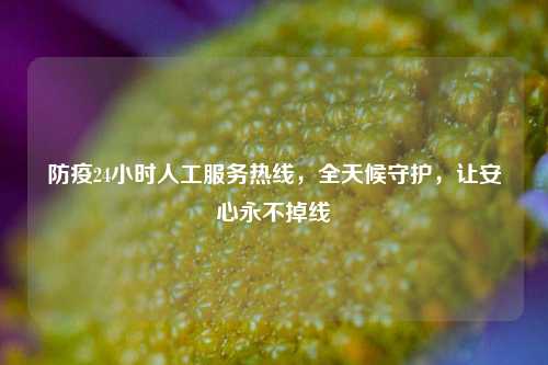 防疫24小时人工服务热线,全天候守护,让安心永不掉线