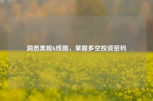 洞悉美股K线图，掌握多空投资密码