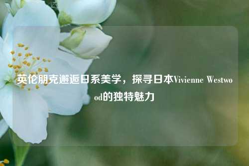 英伦朋克邂逅日系美学,探寻日本Vivienne Westwood的独特魅力