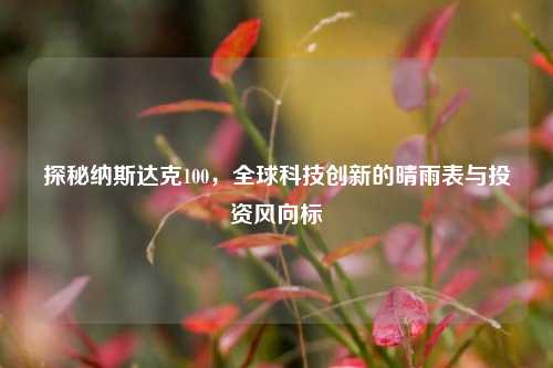 探秘纳斯达克100,全球科技创新的晴雨表与投资风向标