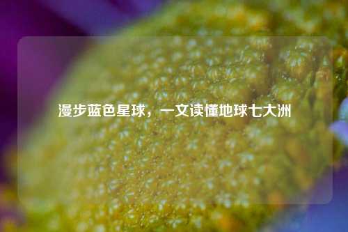 漫步蓝色星球,一文读懂地球七大洲