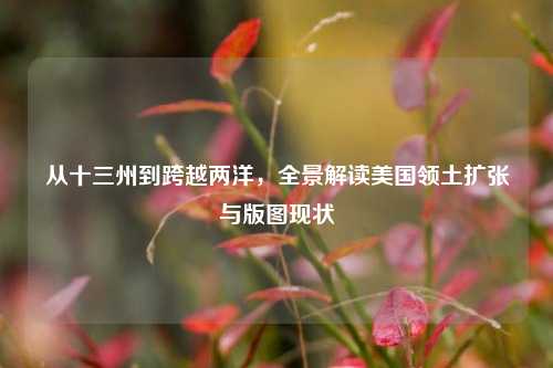 从十三州到跨越两洋，全景解读美国领土扩张与版图现状