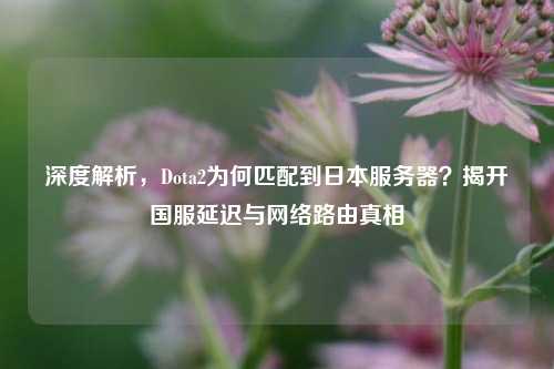 深度解析，Dota2为何匹配到日本服务器？揭开国服延迟与网络路由真相